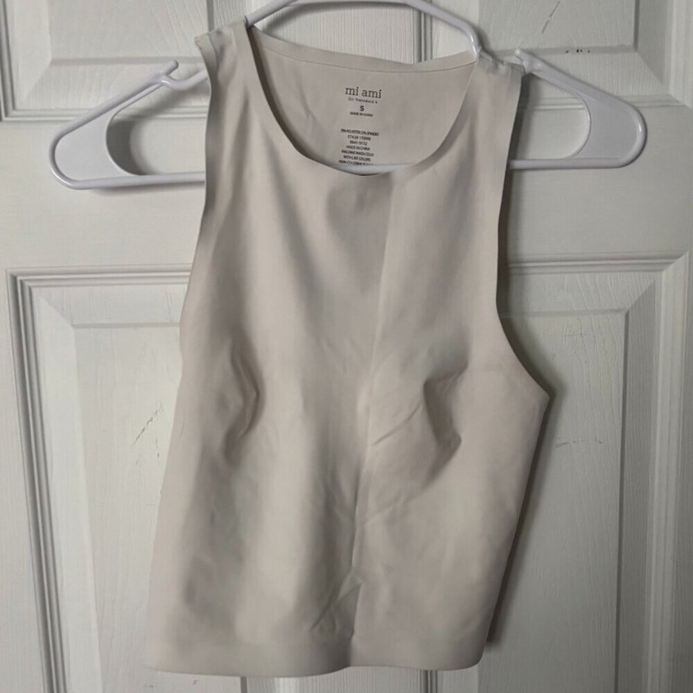 White Atheltic Tank Top - originally 24.00